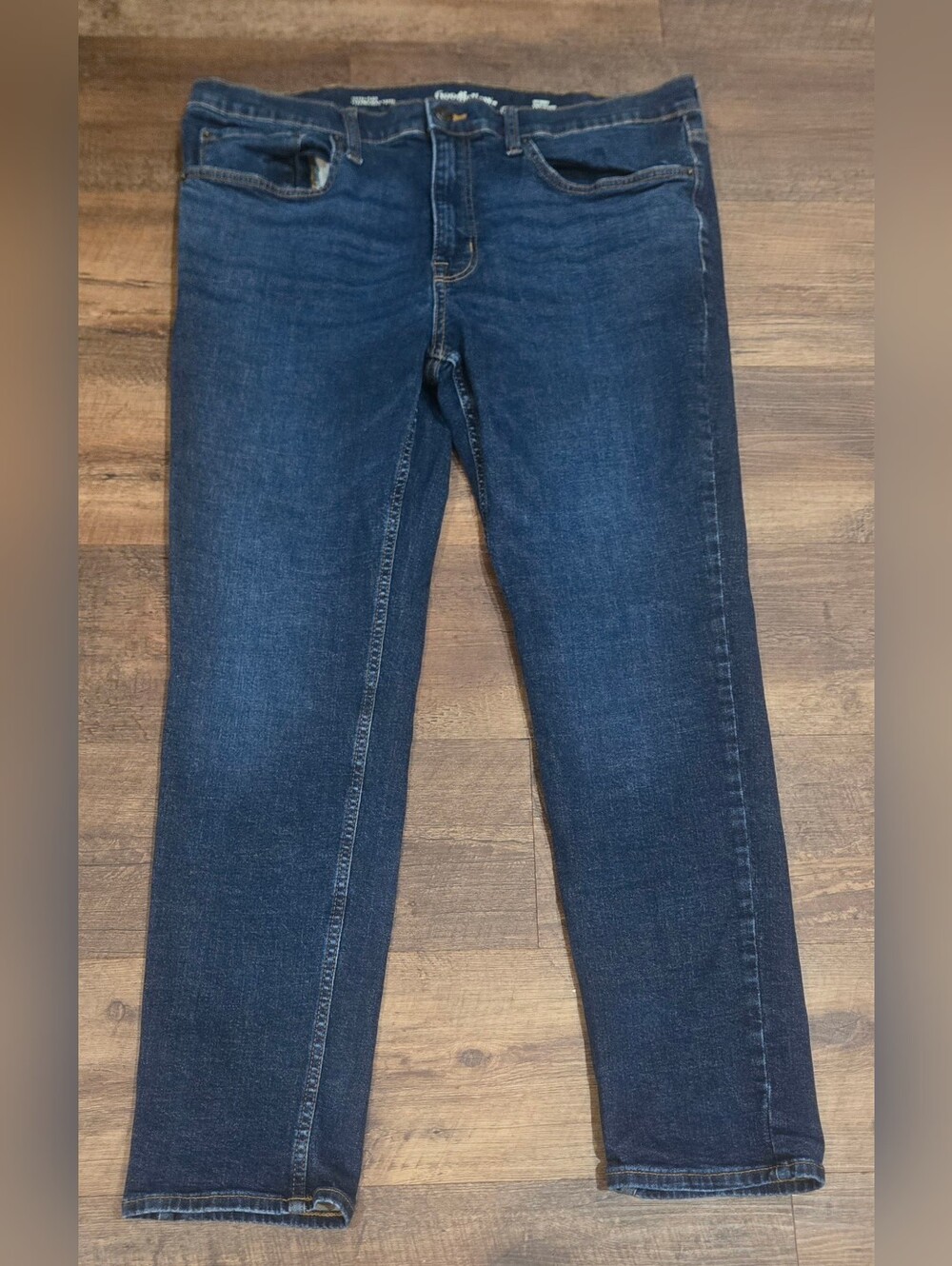 Goodfellow & Co Men's Dark Blue Skinny Jeans 40x32